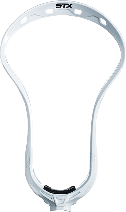 close up view stx duel ii mens lacrosse head