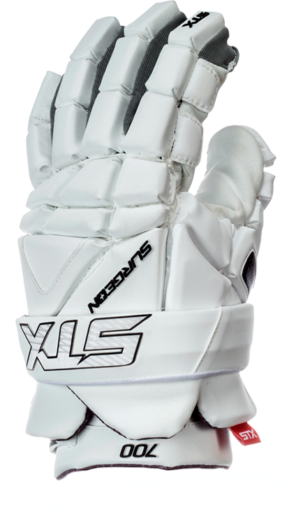 side shot of the surgeon 700 stx mens ice hockey glove