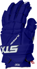 halo blue colorway of the surgeon 700 stx mens ice hockey glove
